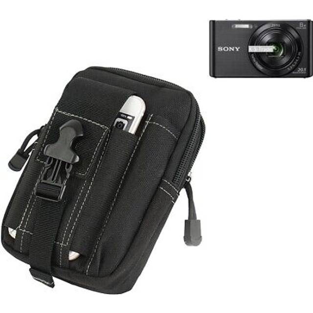 Digital camera carry case for sony cyber-shot dsc-w830 bag belt bag soft carryin