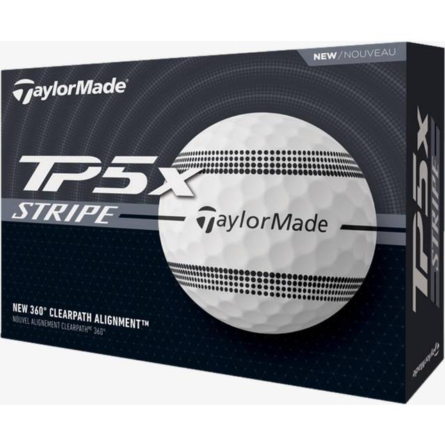 TaylorMade TP5x - Stripe - White
