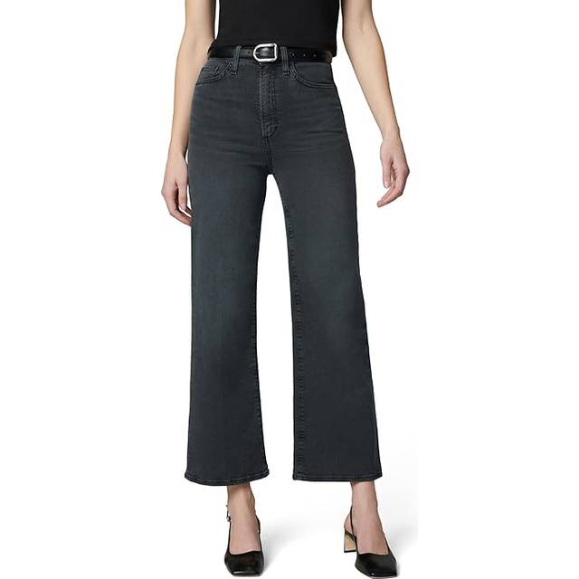 JOE'S Jeans The Mia High Rise Wide Leg Ankle Black Cat Jean