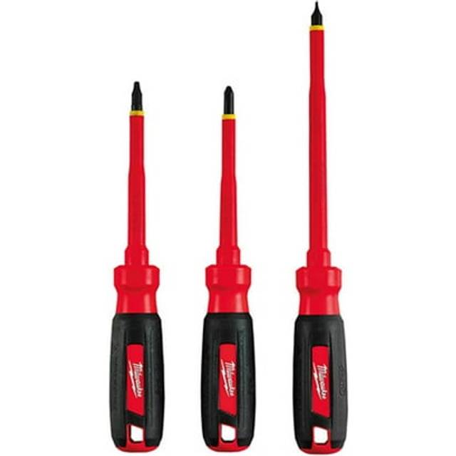 Milwaukee 48222202 3Piece 1000V Insulated Screwdriver Set