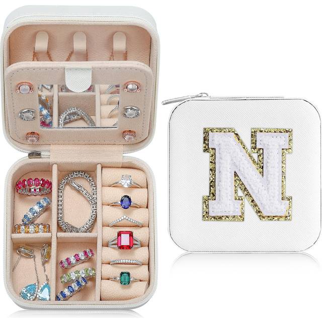 Parima Back to School Jewelry Case  School Supplies for Teen Girls Jewelry Box | High School Travel Accessories for Girls | School Travel Essentials S