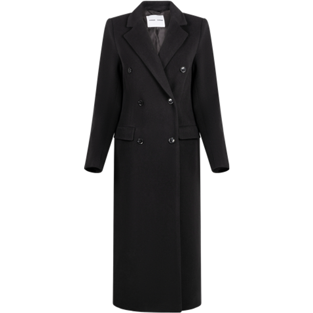 Coat Samsøe Samsøe Falcon Coat Black L (L)