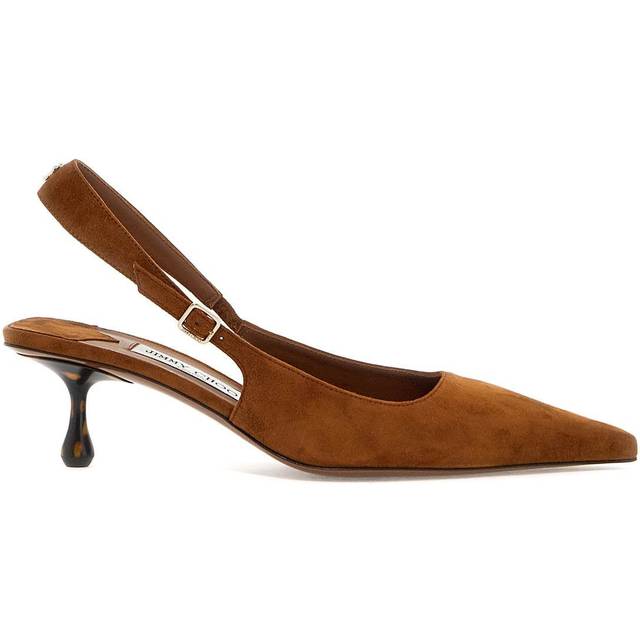Jimmy Choo Amel 50 Suede Slingback Pump