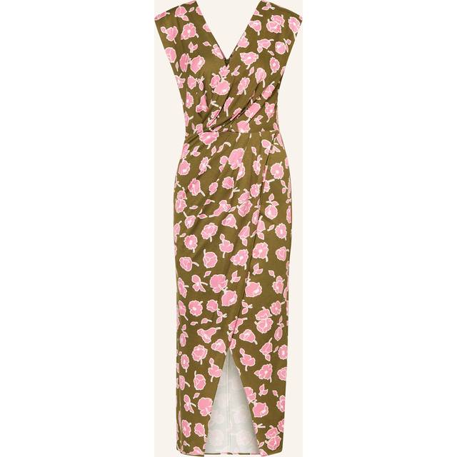 Diane Von Furstenberg Hallie Silk Midi Dress