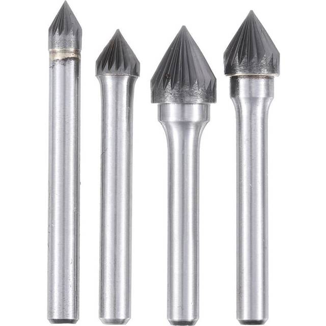 (12mm) 6mm Shank J Series Tungsten Carbide Burr Rotary Cutter File Metal Carving Polishing Tools