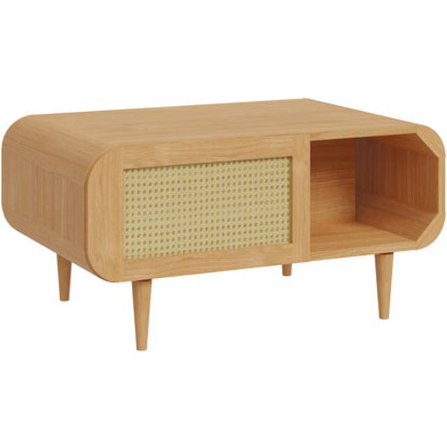 COSTA RICA Coffee Table with Storage - Brown (50cm H X 100.9cm W X 63.2cm D)