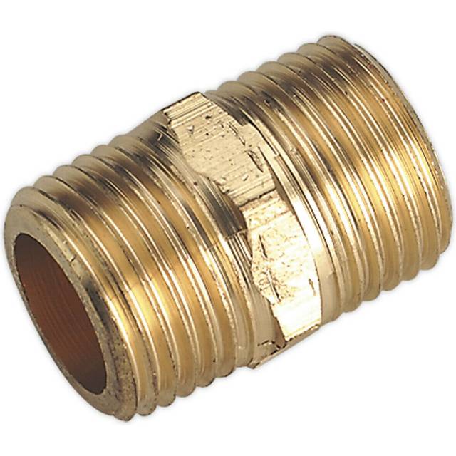 "Double Male Union - 1/2"" BSPT to 1/2"" BSPT - Male to Male Air Tool Fitting"