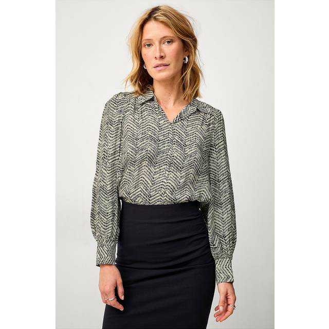 SECOND FEMALE Mallow Shirt |Svart |S
