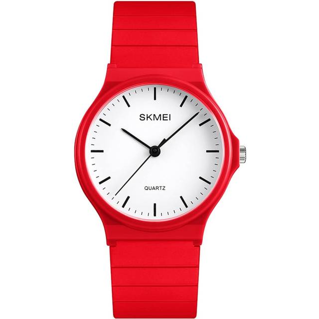 VEANXIN Simple Design Analog Watch with Silicone Band for Men/Women Student Watches