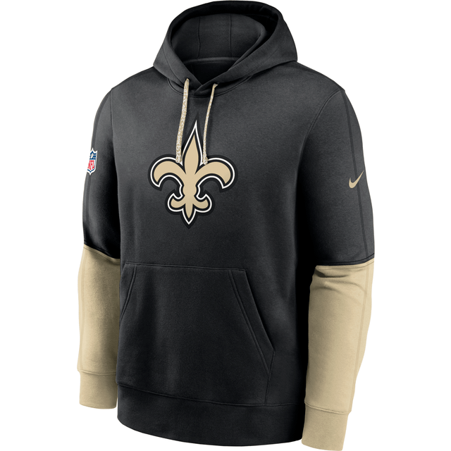 New Orleans Saints Nike Sideline Club Hoodie Team Issue - Mens