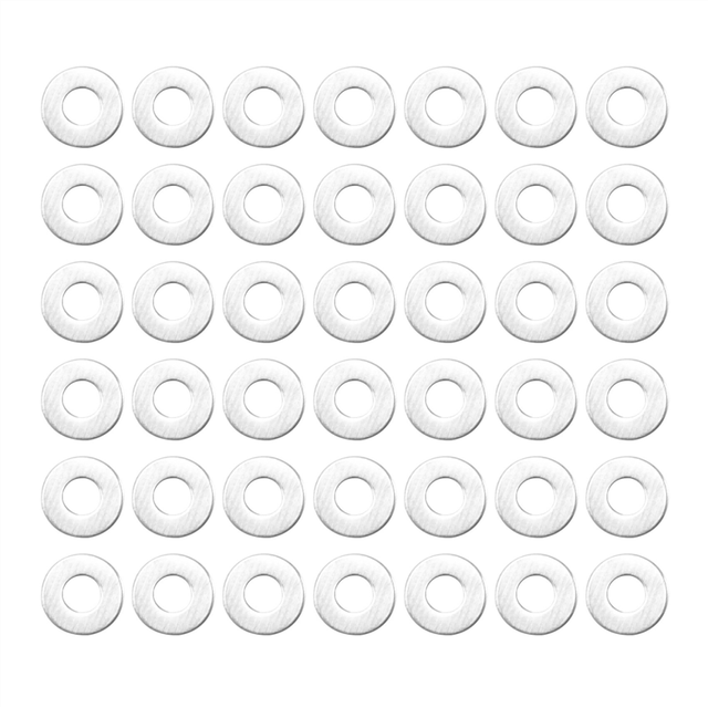 M2 Stainless Steel Flat Washers Spacers Fastener DIN125 200 PCS