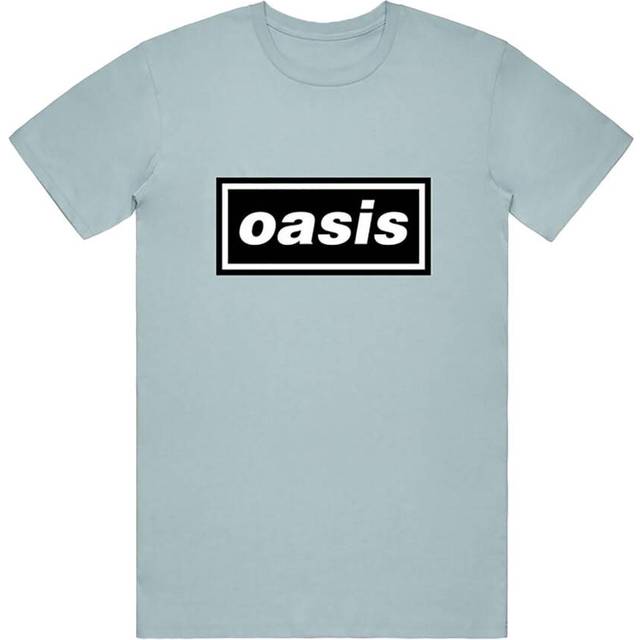 Oasis - Decca Logo Blue - T-Shirt - blue - M - 100% Cotton