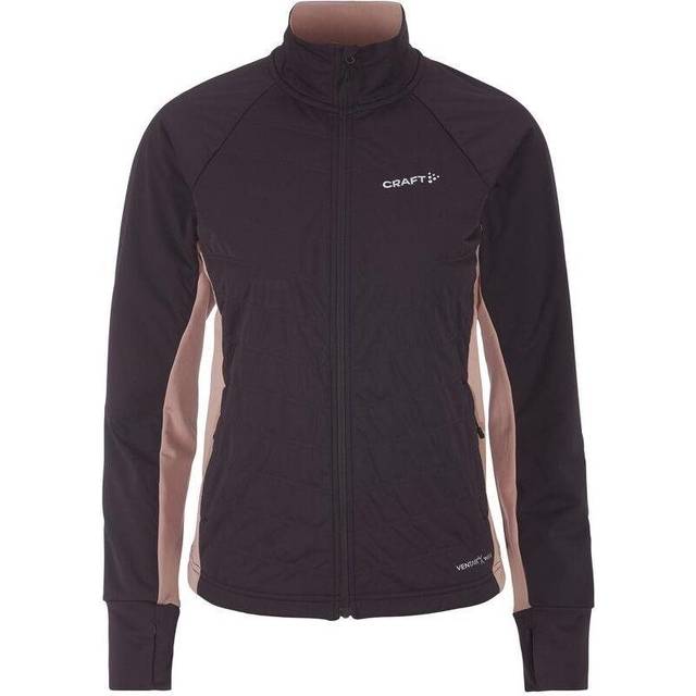 Craft Women's ADV Charge Warm Jacket Dark Plum/Charm, Dk Plum/Charm, M