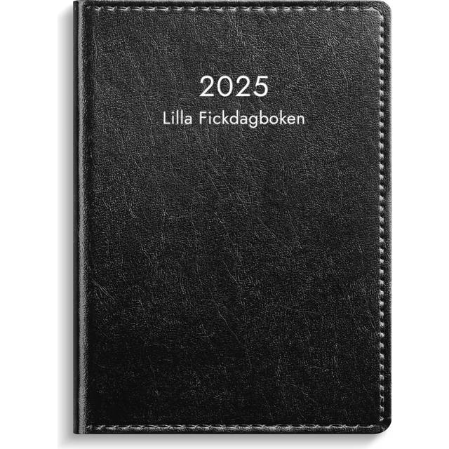 Lilla Fickdagboken Svart 2025