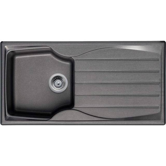 Astracast Sierra 1.0 Bowl Reversible Graphite Grey Kitchen Sink And Waste Kit