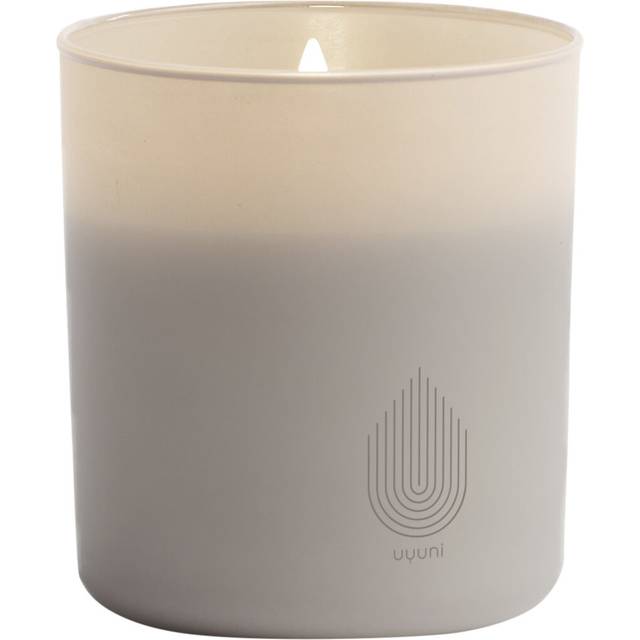 UYUNI LIGHTING Glass Candle, Sandstone |Beige |H10.2 cm