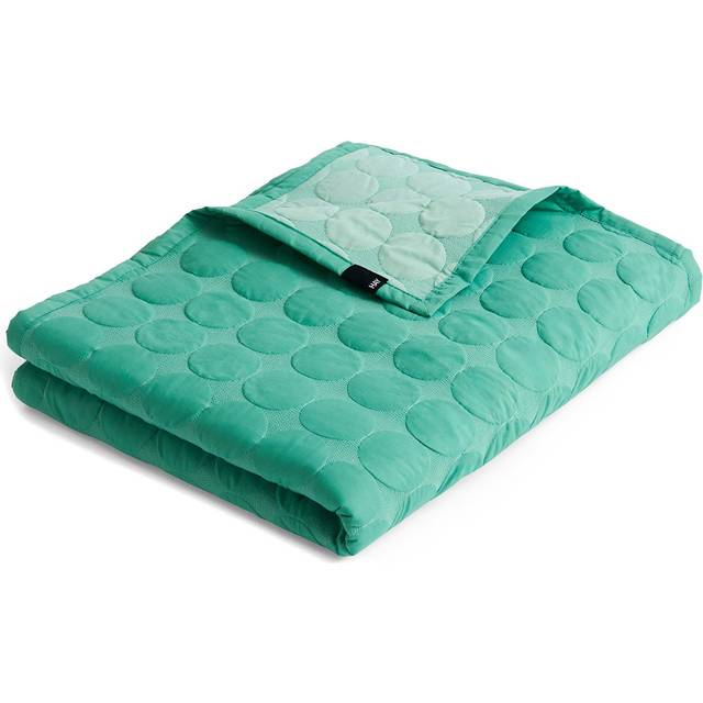 HAY Mega Dot throw organic 195x245 cm Sea green