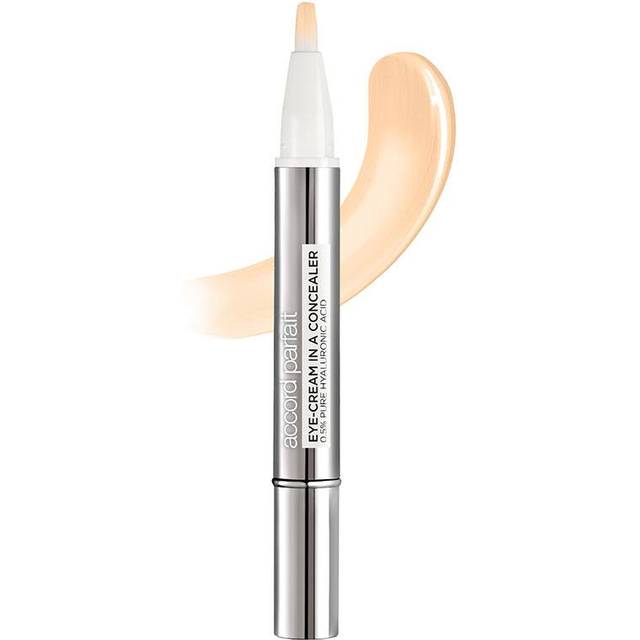 L'Oréal París Accord corrector Parfait Eye Cream in a Concealer tono claro 1-2D Ivory-Beige