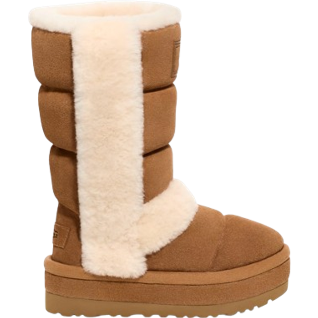 (WMNS) UGG Classic Chillapeak Tall Boot 'Chestnut' - beige - 5