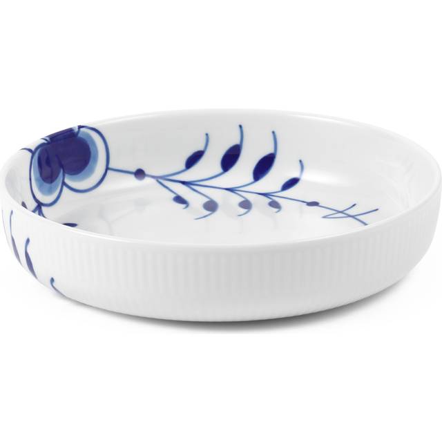 Royal Copenhagen Blå Mega Riflet Ovnfast fad 18.5cm 4cm