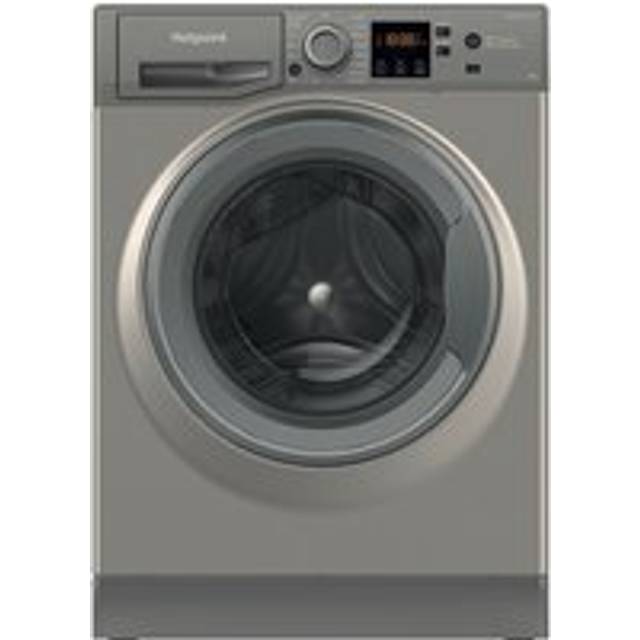 Hotpoint Anti-Stain NSWM 7469 GG UK 7kg Washing Machine with 1400 rpm - Graphite - A Rated