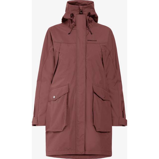 Didriksons Women's Thelma Parka 10 Old Rust, 34