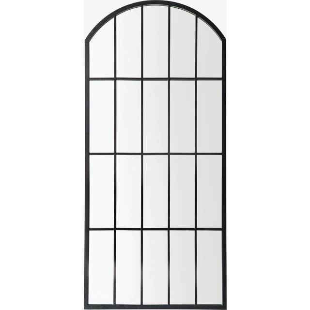 Gallery Direct Kemsley Outdoor Mirror Black 1400X650Mm - One Colour