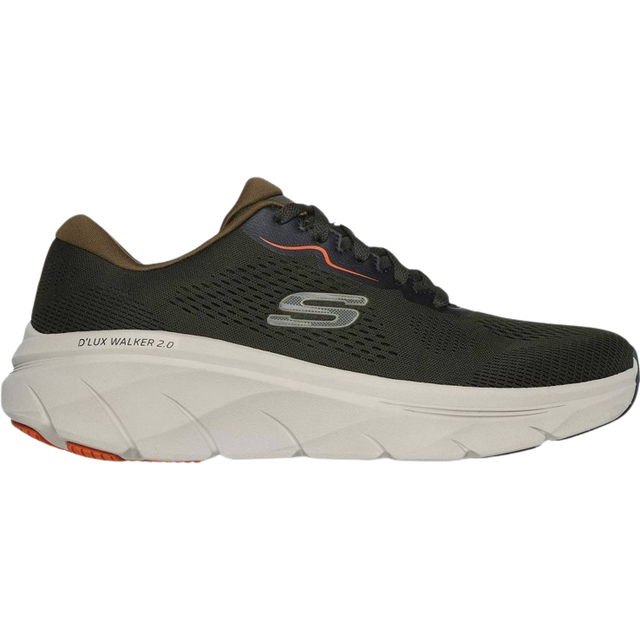 Skechers Mens D'Lux Walker Memory Foam 2.0 Trainers UK Size 6 (EU 39.5)
