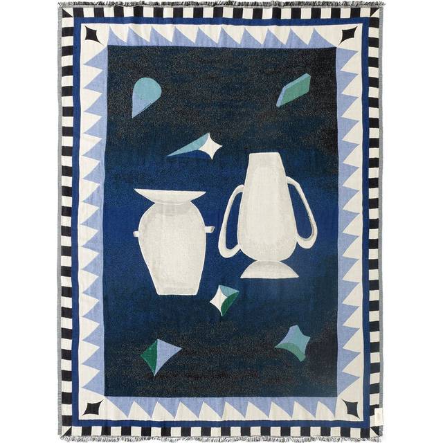 &Tradition Momento JH46 pläd 180x130 cm Midnight blue