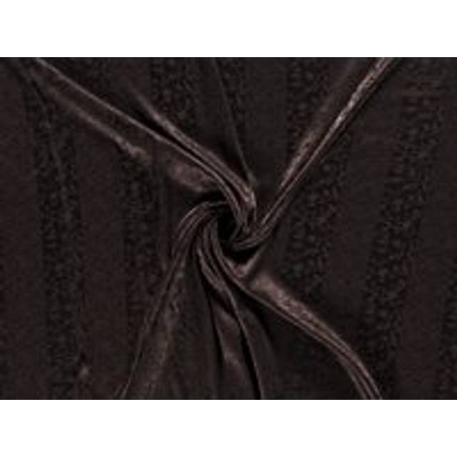 Stretch Woven Satin Fabric Dark Brown