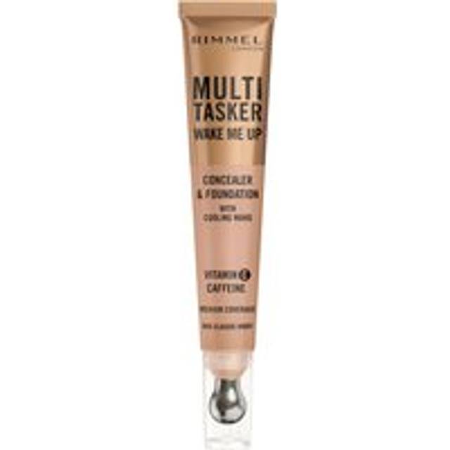 Rimmel Multi-Tasker Wake Me Up Foundation and Concealer 20ml Various Shades 045 Classic Ivory