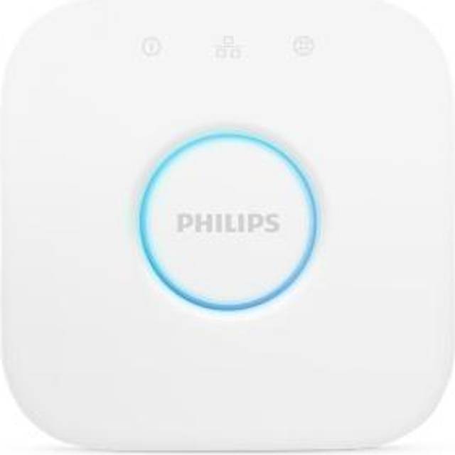Philips Hue Bridge Smart Lighting Hub (kompatibel med Amazon Alexa, Apple HomeKit och Google Assistant) - vit