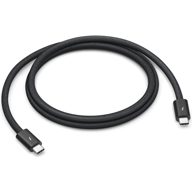 Apple Thunderbolt 4 (USB‑C) Pro Cable (1m), Black