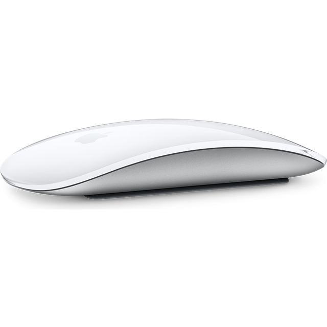 Apple Magic Mouse: Bluetooth, uppladdningsbart. Fungerar med Mac eller iPad; Vit, Multi-Touch-yta (USB-C)