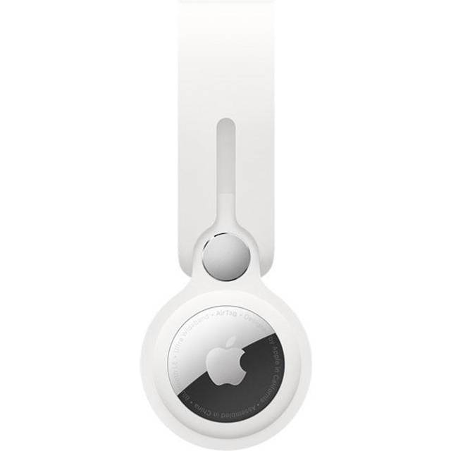 Apple AirTag Polyurethane Loop - White