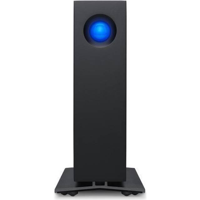 LaCie d2 Professional 8TB USB 3.1 Type-C External Desktop Hard Drive in Black