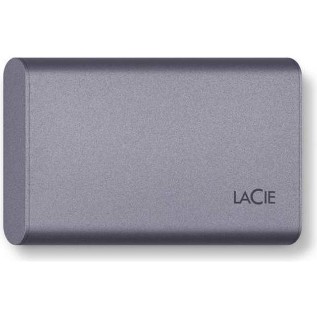 LaCie Mobile SSD Secure Thunderbolt technology 1 TB USB Type-C 3.2 Gen 2 (3.1 Gen 2) Grey