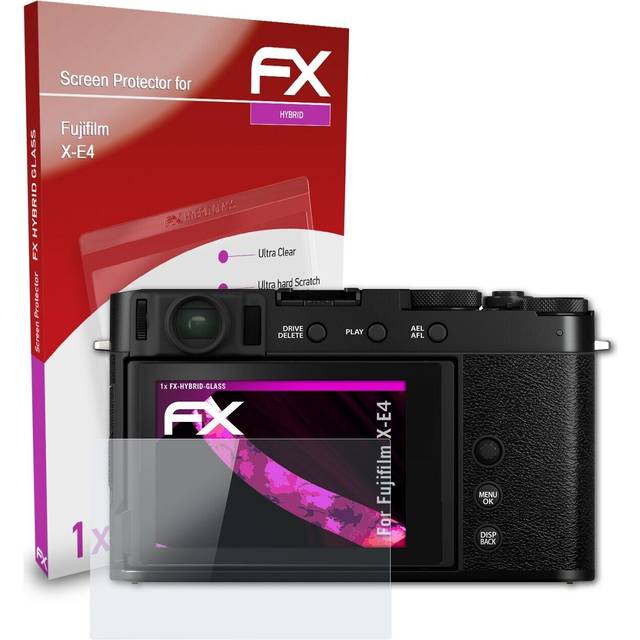 Atfolix Glass Protective Film For Fujifilm X-e4 Glass Protector 9h Hybrid-glass