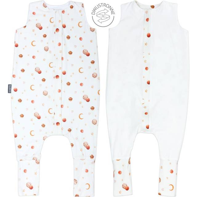 Double-sided sleeping bag with feet for kids 3-4 years old - mini zone