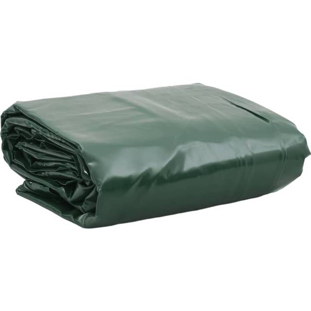 vidaXL Tarpaulin Green 1x2.5 m 650 g/m²