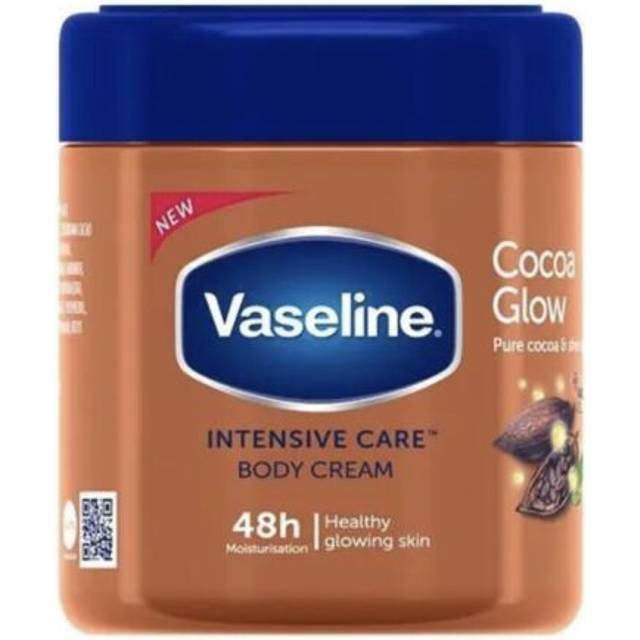 Vaseline Intensive Care Body Cream  Cocoa Glow (Pack of 2)  400ml each