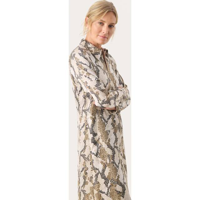 Beige Lamiya Dress - Multi (12)
