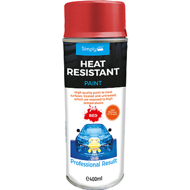 Simply 400ml Red Heat Resistant Spray - SP-012- you get 15