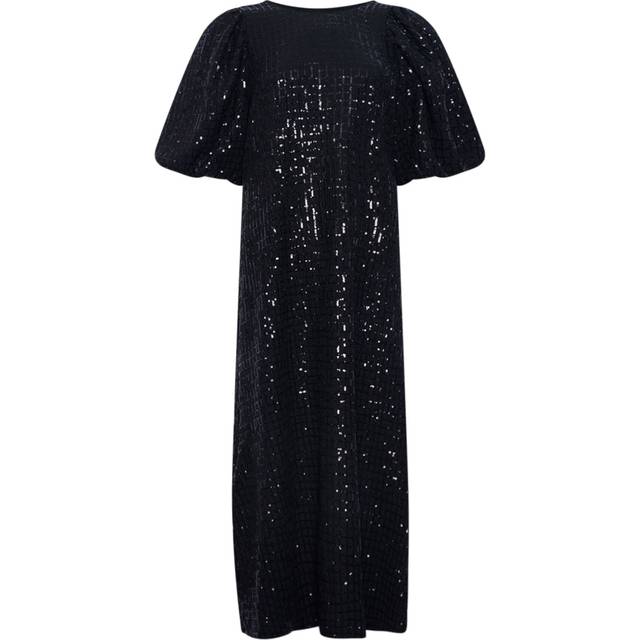 Scarlet Long Dress Black