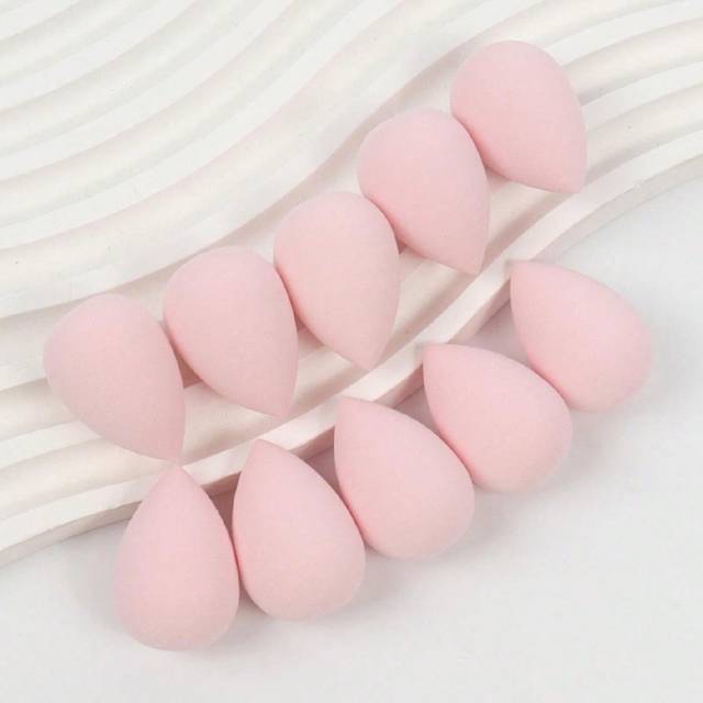 SHEIN 10/20/30/50/100pcs Mini Makeup Sponges, Makeup Sponge For Liquid, Cream And Powder Foundation, Latex-Free Makeup Sponge Applicator For All Skin Types