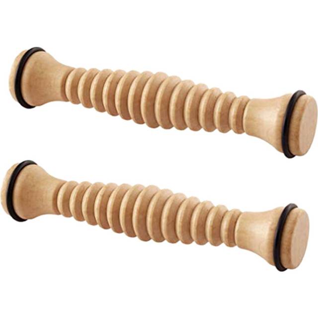 2X Ballet Foot Massager Instep Shaper Foot Roller Wooden Foot Roller Relaxation Pressure Reducer Solid
