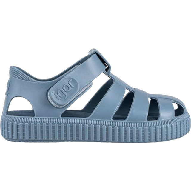 Igor Nico Jelly Sandal, Blue, Size 6 Younger