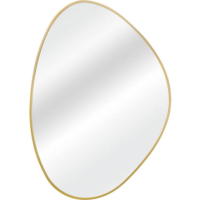 Gold Framed Organic Wall Mirror - Gold - The Port. Co Gallery
