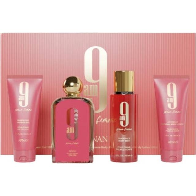 Afnan 9 AM Pour Femme Luxury Gift Set