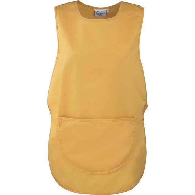 (2XL, Sunflower) Premier Ladies/Womens Pocket Tabard / Workwear